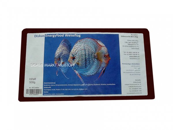 Diskus Energyfood Weissflog 500g