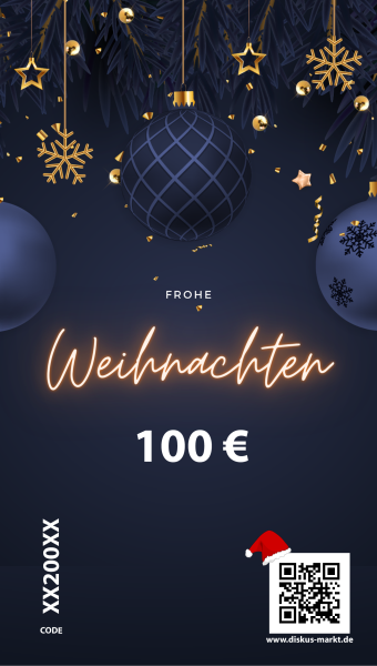 Weihnachts-Gutschein "B" 100 EUR