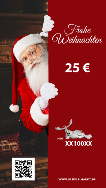 Weihnachts-Gutschein "R" 25 EUR