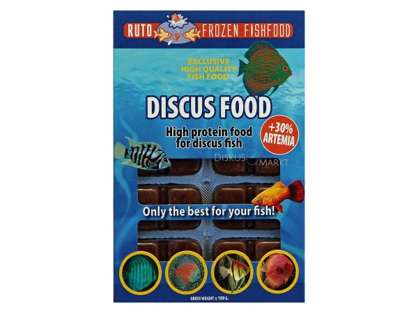 RUTO´s Discusfood mit 30% Artemia 100g