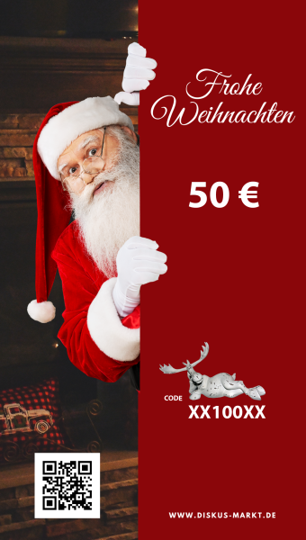 Weihnachts-Gutschein "R" 50 EUR