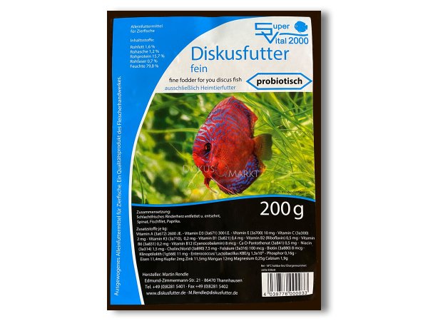 SV 2000 Jungfischfutter 200g