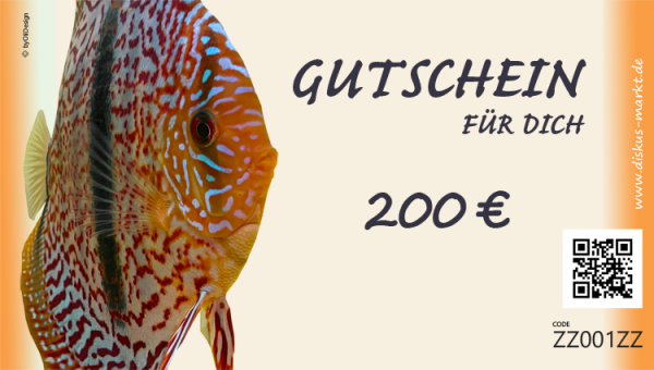 FÜR DICH - Gutschein "O" 200 EUR