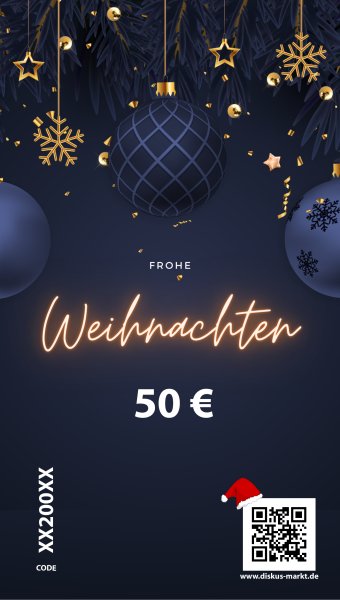 Weihnachts-Gutschein "B" 50 EUR