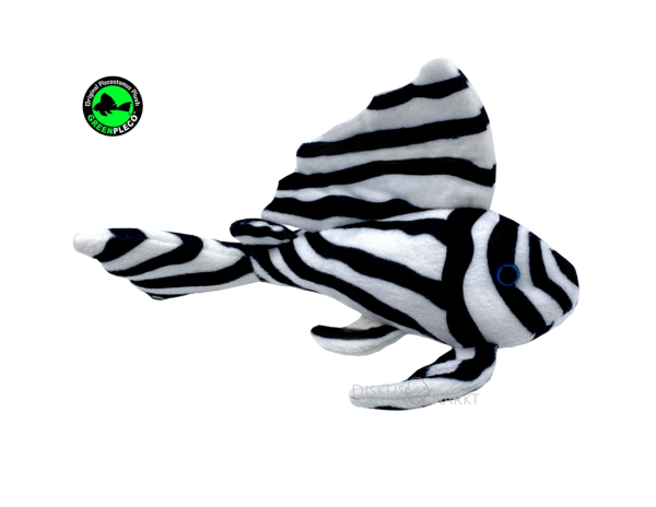GreenPleco - Zebra Pleco Plüschtier