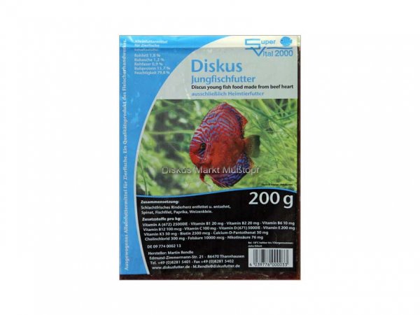 SV 2000 Jungfischfutter 200g