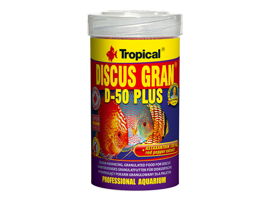 Tropical Discus Gran D-50 Plus, per stuk verpakt (1 x 10 l Tropical Discus Gran D-50 Plus, per stuk verpakt (1 x 10 l